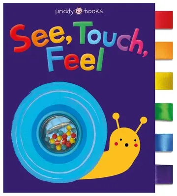 Vidieť na dotyk a cítiť: Látková kniha - See Touch Feel: Cloth Book