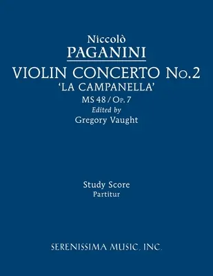 Husľový koncert č. 2, MS 48: Partitúra - Violin Concerto No.2, MS 48: Study score