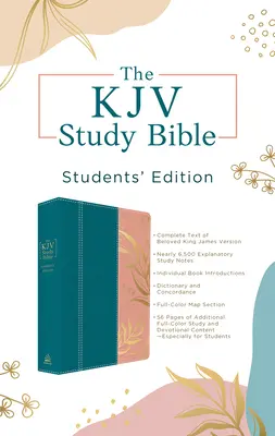 Študijná Biblia KJV, študentské vydanie [Tropical Botanicals] - The KJV Study Bible, Students' Edition [Tropical Botanicals]