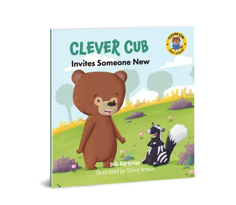 Chytré mláďa pozve niekoho nového - Clever Cub Invites Someone New