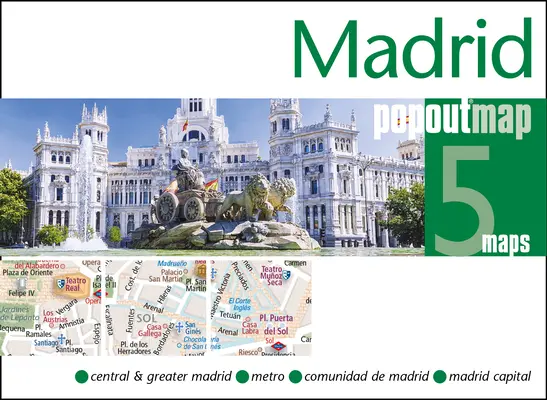 Madrid Popout mapa - Madrid Popout Map