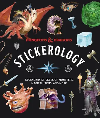 Dungeons & Dragons Nálepkárstvo: Dračí drak: Legendárne nálepky príšer, magických predmetov a ďalších predmetov - Dungeons & Dragons Stickerology: Legendary Stickers of Monsters, Magical Items, and More