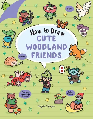 Ako nakresliť roztomilých lesných kamarátov - How to Draw Cute Woodland Friends