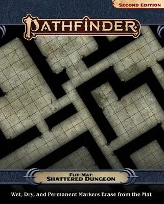 Pathfinder Flip-Mat: Roztrieštený žalár - Pathfinder Flip-Mat: Shattered Dungeon