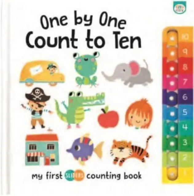 Posúvače - Po jednom Počítaj do 10 - Sliders - One by One Count to 10