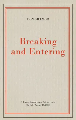 Vlámanie a vniknutie - Breaking and Entering
