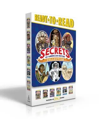 Tajomstvá americkej histórie (Boxed Set): Otcovia zakladatelia boli špióni!; Tajní agenti! Žraloky! Hrdinovia, ktorí riskovali všetko! - Secrets of American History Collection (Boxed Set): The Founding Fathers Were Spies!; Secret Agents! Sharks! Ghost Armies!; Heroes Who Risked Everythi