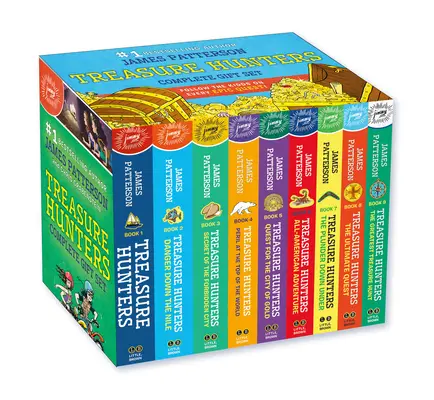 Lovci pokladov Kompletná darčeková sada v papierovej podobe - Treasure Hunters Complete Paperback Gift Set