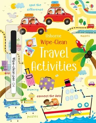 Cestovateľské aktivity na stieranie - Wipe-Clean Travel Activities