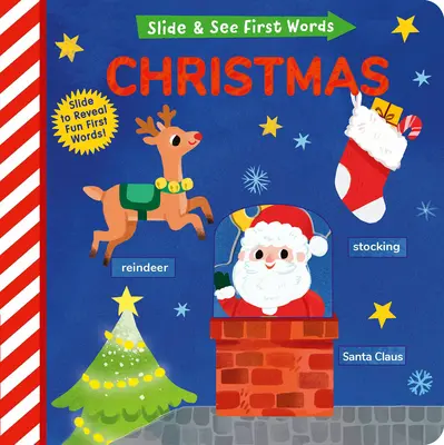 Posuň a pozri prvé slová: Vianoce - Slide and See First Words: Christmas