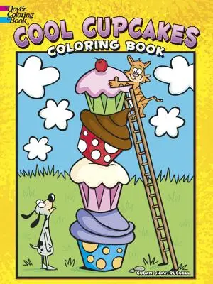 Cool Cupcakes Omaľovánky - Cool Cupcakes Coloring Book