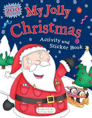 Moja veselá vianočná kniha aktivít a samolepiek - My Jolly Christmas Activity and Sticker Book