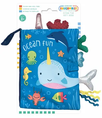 Senzorické objímateľné hračky Zábava v oceáne - Sensory Snuggables Ocean Fun