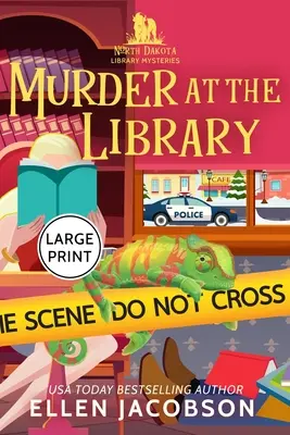 Vražda v knižnici: Vydanie vo veľkom formáte - Murder at the Library: Large Print Edition