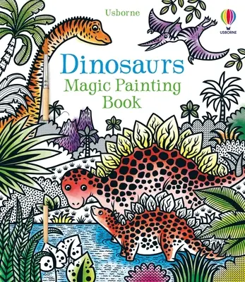 Dinosaury Magická kniha na maľovanie - Dinosaurs Magic Painting Book
