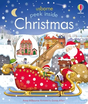 Nahliadnite do Vianoc: Vianočná kniha pre deti - Peek Inside Christmas: A Christmas Holiday Book for Kids