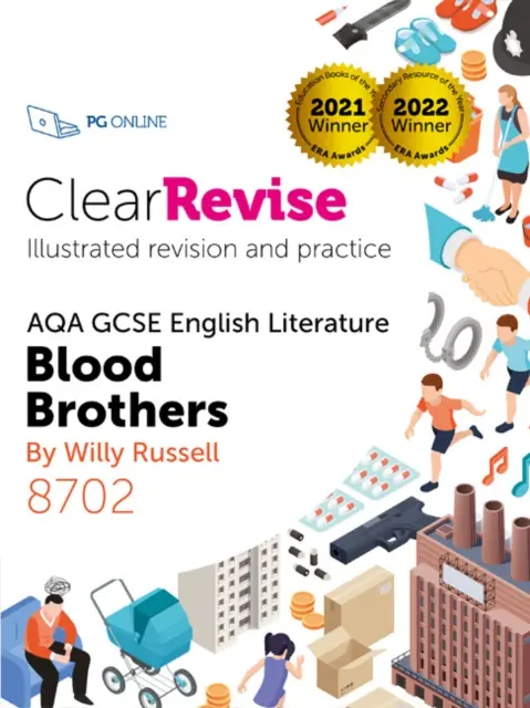ClearRevise AQA GCSE English Literature: Russell, Pokrvní bratia - ClearRevise AQA GCSE English Literature: Russell, Blood Brothers