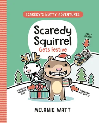 Strašidelná veverička má sviatok - Scaredy Squirrel Gets Festive