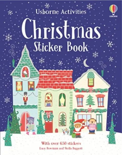 Vianočná kniha samolepiek - Christmas Sticker Book