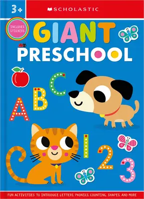 Obrovský pracovný zošit pre predškolákov: Scholastic Early Learners (Pracovný zošit) - Giant Preschool Workbook: Scholastic Early Learners (Workbook)