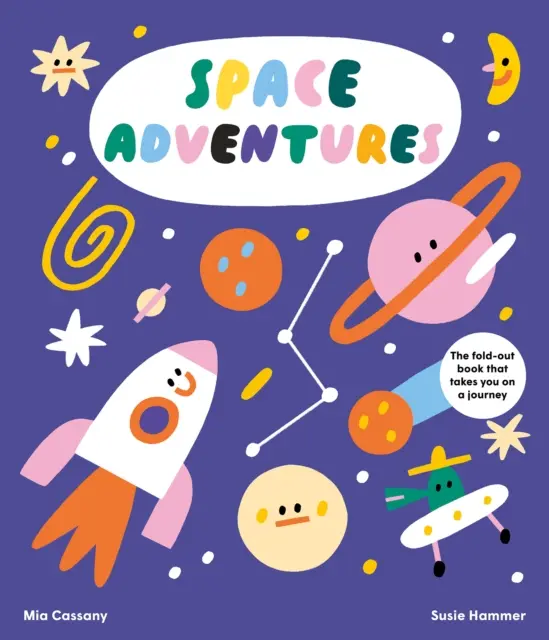Vesmírne dobrodružstvá - Rozkladacia kniha, ktorá vás vezme na cestu - Space Adventures - The fold-out book that takes you on a journey