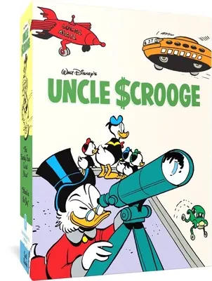 Walt Disney's Uncle Scrooge Gift Box Set dvadsaťštyri karátový mesiac a ostrov na oblohe: Dvadsiaty druhý a dvadsiaty štvrtý zväzok - Walt Disney's Uncle Scrooge Gift Box Set the Twenty-Four Carat Moon & Island in the Sky: Vols 22 and 24