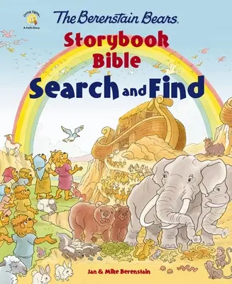 Príbehová kniha medvedíkov Berenstainových Biblia Hľadaj a nájdi - The Berenstain Bears Storybook Bible Search and Find