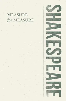 Meranie za meranie - Measure for Measure