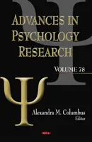 Pokroky v psychologickom výskume - zväzok 78 - Advances in Psychology Research - Volume 78