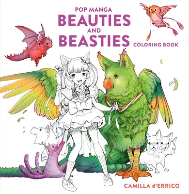 Pop Manga Beauties and Beasties Omaľovánky - Pop Manga Beauties and Beasties Coloring Book