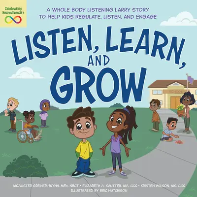 Počúvaj, uč sa a rás: Príbeh o počúvaní celého tela Larryho, ktorý pomáha deťom regulovať, počúvať a zapájať sa - Listen, Learn, and Grow: A Whole Body Listening Larry Story to Help Kids Regulate, Listen, and Engage