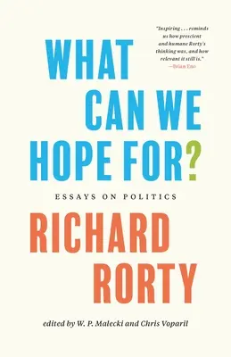 V čo môžeme dúfať?: Eseje o politike - What Can We Hope For?: Essays on Politics