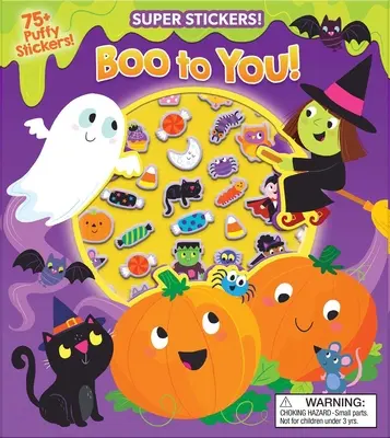 Boo to you! Halloweenske super samolepky! - Boo to You! Halloween Super Stickers!