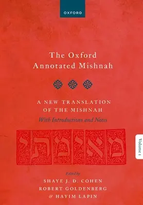 Oxfordská anotovaná mišna - The Oxford Annotated Mishnah