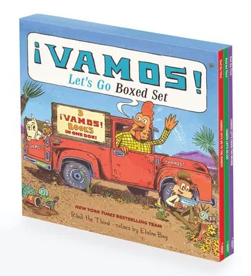 Vamos! Let's Go 3-Book Paperback Picture Book Box Set: Vamos! Poďme na trh, Vamos! Poďme jesť a Vamos! Poďme cez most - Vamos! Let's Go 3-Book Paperback Picture Book Box Set: Vamos! Let's Go to the Market, Vamos! Let's Go Eat, and Vamos! Let's Cross the Bridge