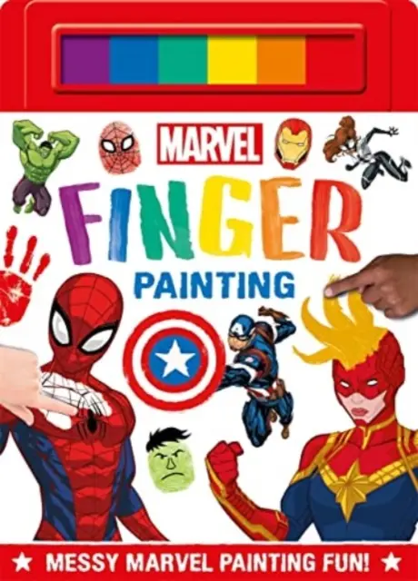 Marvel: Maľovanie prstom - Marvel: Finger Painting