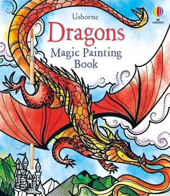 Kúzelné maľovanie drakov - Dragons Magic Painting Book