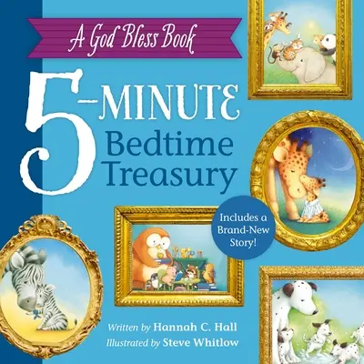 Kniha Boh žehnaj 5 minút pred spaním - A God Bless Book 5-Minute Bedtime Treasury