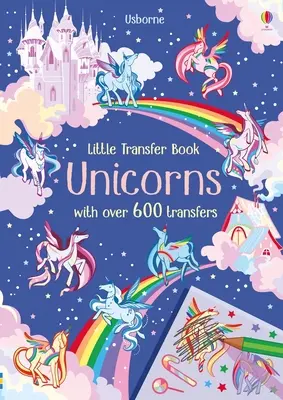 Knižka s aktivitami na prenášanie jednorožcov - Transfer Activity Book Unicorns