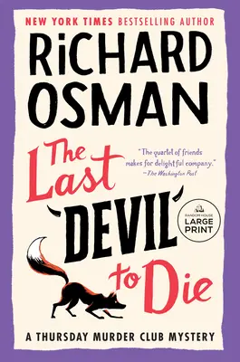 Posledný diabol, ktorý zomrel: Záhada štvrtkového klubu vrahov - The Last Devil to Die: A Thursday Murder Club Mystery