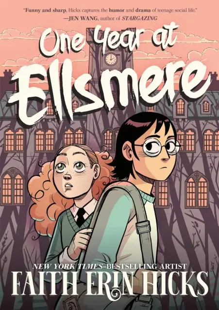 Jeden rok v Ellsmere - grafický román pre mládež o priateľstve a o tom, ako sa postaviť za to, čomu veríte. - One Year at Ellsmere - A YA Graphic Novel about Friendship and Standing Up for What You Believe In.