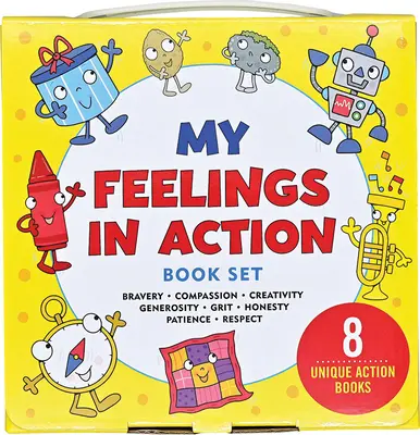 Moje pocity v akcii (súbor 8 kníh) - My Feelings in Action (8 Book Set)
