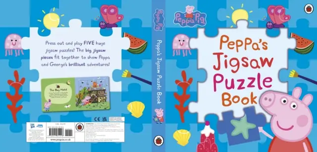 Prasiatko Peppa: Peppina skladačka - Peppa Pig: Peppa's Jigsaw Puzzle Book