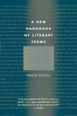 Nová príručka literárnych termínov - A New Handbook of Literary Terms