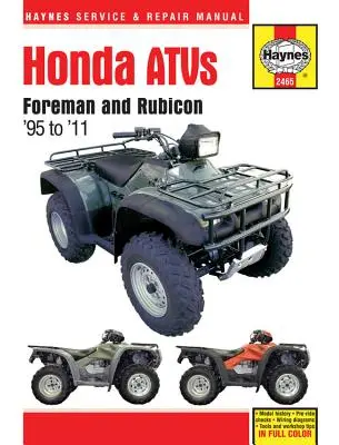 Honda Atvs Foreman a Rubicon '95 až '11 - Honda Atvs Foreman and Rubicon '95 to '11