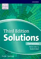Elementary: Student's Book A Units 1-3 - Vedieme k úspechu - Solutions: Elementary: Student's Book A Units 1-3 - Leading the way to success