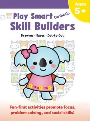 Hrajte sa inteligentne na cestách Stavitelia zručností 5+: Bludiská, abeceda, čísla - Play Smart on the Go Skill Builders 5+: Mazes, Alphabet, Numbers