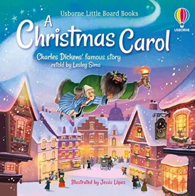 Malé stolové knihy: Vianočná koleda - Little Board Books: A Christmas Carol