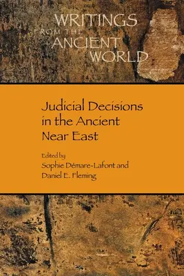 Súdne rozhodnutia na starovekom Blízkom východe - Judicial Decisions in the Ancient Near East