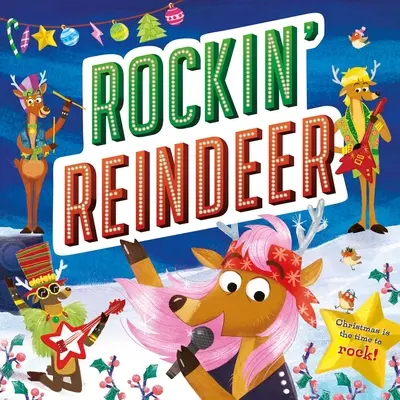 Hojdací sobi: Polstrovaná kniha príbehov - Rockin' Reindeer: Padded Storybook